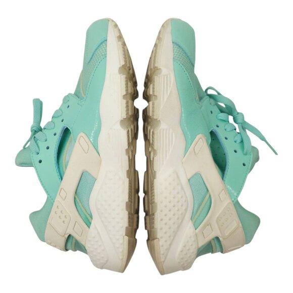 Nike Huarache Run Sparkle Sneakers Youth 6.5 Y Tropical Twist Aqua AV5104-300 - Picture 9 of 16